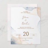 Minimale waterkleurinvallen (aanpasbaar) (Voorkant / Achterkant)