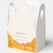 Minimale Waterverf Boho Desert Cactus Baby shower Bedankdoosjes (Open)