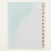 Minimale Waterverf  platenfabriek Planner (Achterkant)