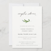 Minimale Waterverf van bladolie — Koelschoenen Kaart (Voorkant)