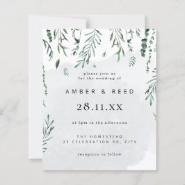 Minimale Waterverf van de begroting