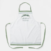 Minimale Waterverf voor aangepaste Shabbos in scri Schort (Voorkant)