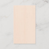 Minimale website met een modern Boho-peach Gold We Informatiekaartje (Achterkant)