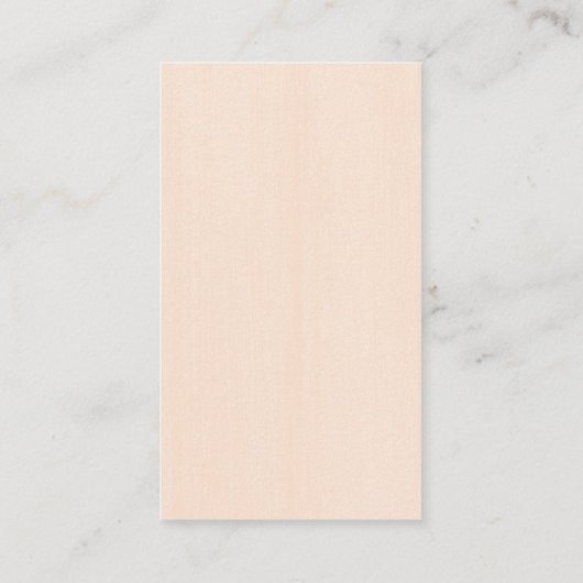 Minimale website met een modern Boho-peach Gold We Informatiekaartje (Achterkant)