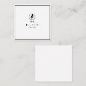 Minimale weddenschap Modern Dank je Post Kaart Notitiekaartje (Voorkant / Achterkant)