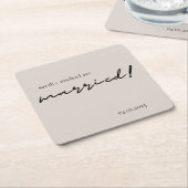 Minimale weddenschappen met wijn, weddenschappen w kartonnen onderzetters (Schuin)