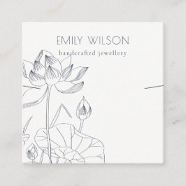 Minimale weergave van het Ketting met watervrij st Vierkante Visitekaartje