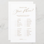 Minimale Wegen op uw Spel van het Baby shower van  (Voorkant / Achterkant)