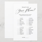 Minimale Wegen op uw Spel van het Baby shower van  (Voorkant / Achterkant)