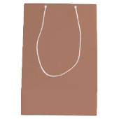 Minimale Welkomstbezoeker van de Bronze Roos Wedde Medium Cadeauzakje (Achterkant)