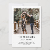 Minimale wijziging adresfoto verplaatsen aankondiging (Voorkant)