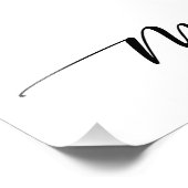 Minimale Will you be my Matron of Honor Photo Chic Foto Afdruk (Hoek)