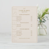 Minimale Wimpertechniek Zand Brows Artiest Prijzen Menu (Staand voorkant)