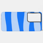 Minimale wisselblauw samsung galaxy hoesje (Linkerkant)