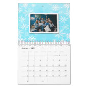 Minimale Witte Aangepaste Fotokalender Kalender (Jan 2027)