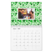 Minimale Witte Aangepaste Fotokalender Kalender (Mar 2027)