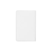 Minimale witte aangepaste Gratitude Pocket Moleskine Notitieboekje (Achterkant)