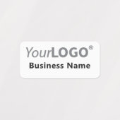 Minimale witte aangepaste Logo met het merk Iron-O Labels (Design 1)