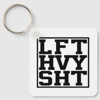 Minimale Witte Abstracte Esthetiek Sleutelhanger