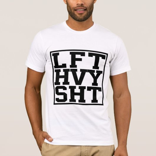Minimale Witte Abstracte Esthetiek T-shirt (Voorkant)