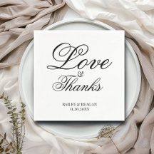 Minimale witte en zwarte bruiloft