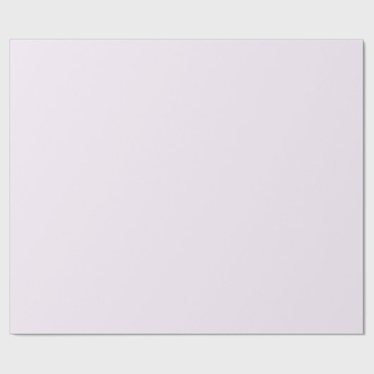 Minimale witte, Lila, zachte Paarse kleuren Cadeaupapier (Vlak)