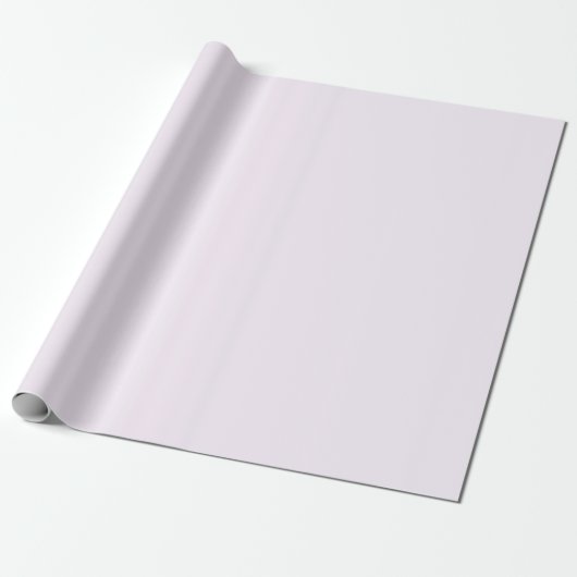 Minimale witte, Lila, zachte Paarse kleuren Cadeaupapier (Uitgerold)