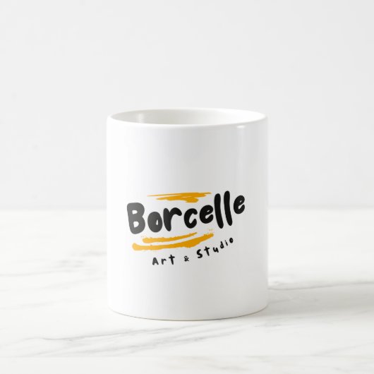 Minimale Witte Mok | Motiverende Quote Beker (Center)