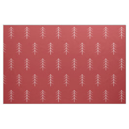 Minimale witte pine-structuurpatroonrood stof