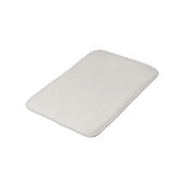 Minimale witte vaste elegante kerknoot badmat (Gekanteld)