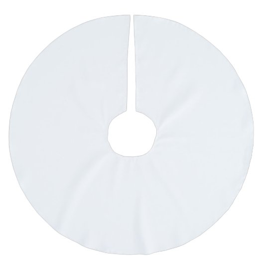 Minimale witte vaste, moderne elegante chic kerstboom rok (Voorkant)