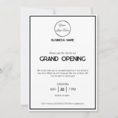 Minimale witte veelzijdige zakelijke gebeurtenis kaart (Voorkant)