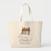 Minimale woestijn Fiesta vrijgezellenweekend Grote Tote Bag (Voorkant)