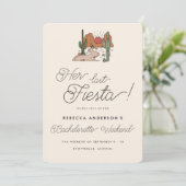 Minimale woestijn Fiesta vrijgezellenweekend Kaart (Staand voorkant)