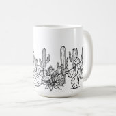 Minimale Woestijn — Koffiemok (Voorkant rechts)