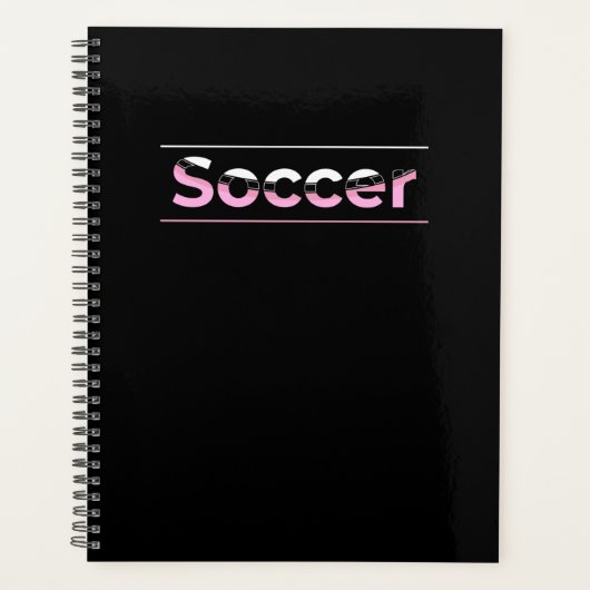 Minimale Word Art van voetballer - Arch Planner (Voorkant)