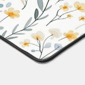 Minimale Zachte Kleurrijke Tuin Wildbloemenkwekeri Bureaumat (Hoek)