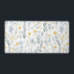 Minimale Zachte Kleurrijke Tuin Wildbloemenkwekeri Bureaumat<br><div class="desc">Minimale Zachte Kleurrijke Tuin Wildbloemen Kwekerij Kamer Groen Geel Gebied Tapijt</div>