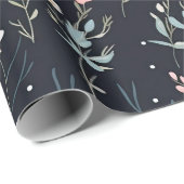 Minimale Zachte Kleurrijke Tuin Wildbloemenkwekeri Cadeaupapier (Rol Hoek)