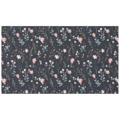 Minimale Zachte Kleurrijke Tuin Wildbloemenkwekeri Tafelkleed (Voorkant (Horizontaal))