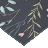 Minimale Zachte Kleurrijke Tuin Wildbloemenkwekeri Tafelkleed (Gekanteld)