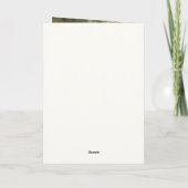 Minimale Zachte Pastel Blush Dusky Roze Bruiloft Bedankkaart (Achterkant)