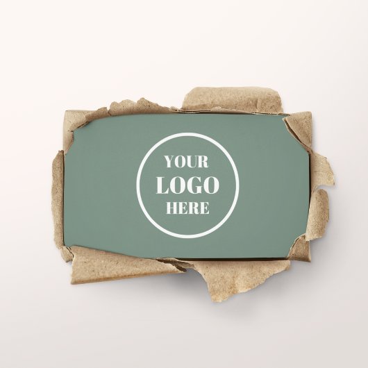 Minimale zakelijke Logo Circle Professional Groen Visitekaartje