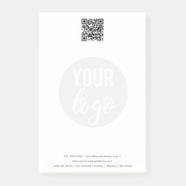 Minimale zakelijke QR-code Post-it® Notes