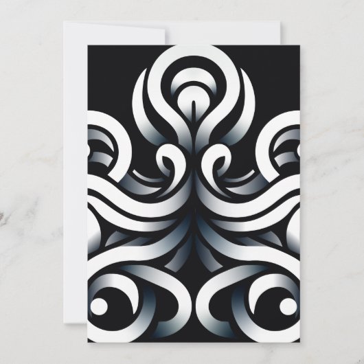 Minimale Zen Heilige Geometrische Mandala Abstract Aankondiging (Voorkant)
