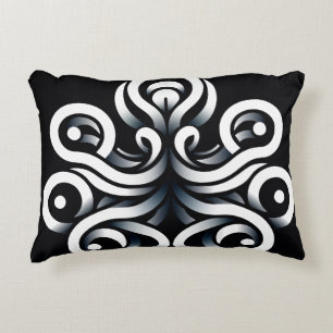 Minimale Zen Heilige Geometrische Mandala Abstract Accent Kussen