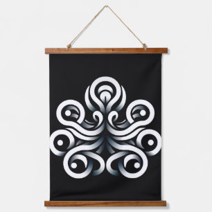 Minimale Zen Heilige Geometrische Mandala Abstract Hangend Wandkleed