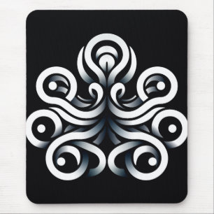 Minimale Zen Heilige Geometrische Mandala Abstract Muismat