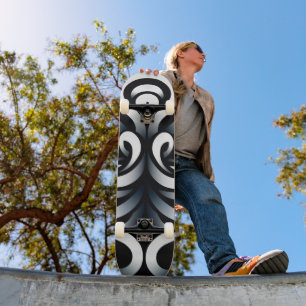 Minimale Zen Heilige Geometrische Mandala Abstract Persoonlijk Skateboard