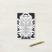 Minimale Zen Heilige Geometrische Mandala Abstract Post-it® Notes (Op bureau)